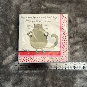 Cocktail Napkins - cat